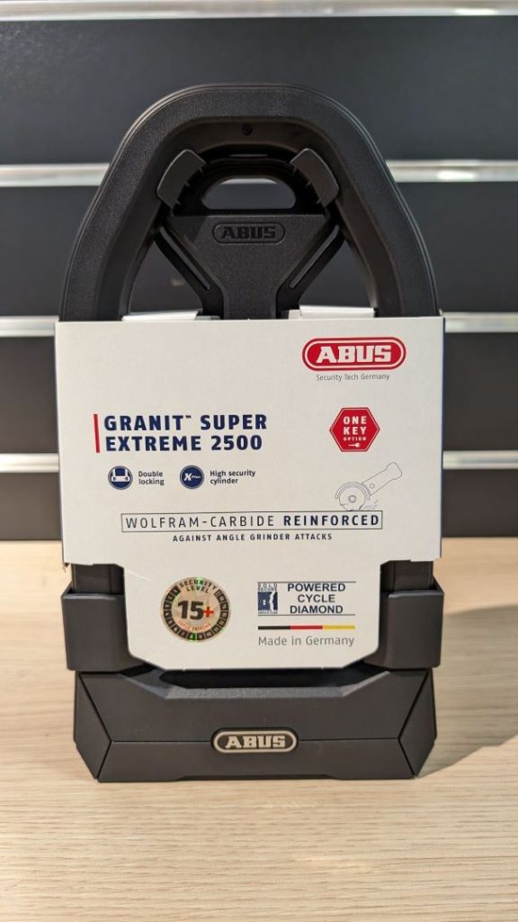 Abus granit super extreme 2500 avec étiquette