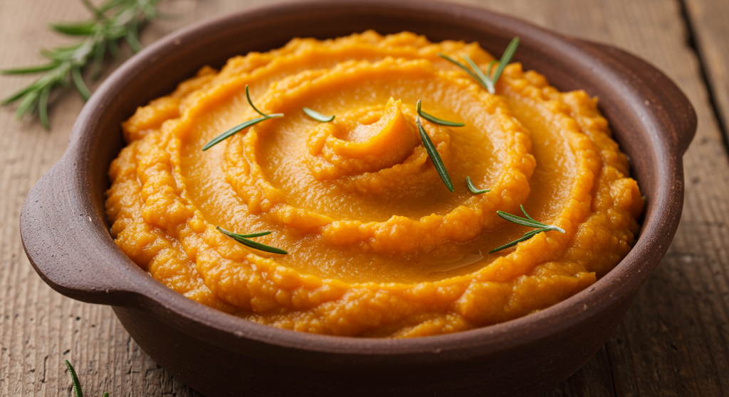 La purée de patate douce du grimpeur