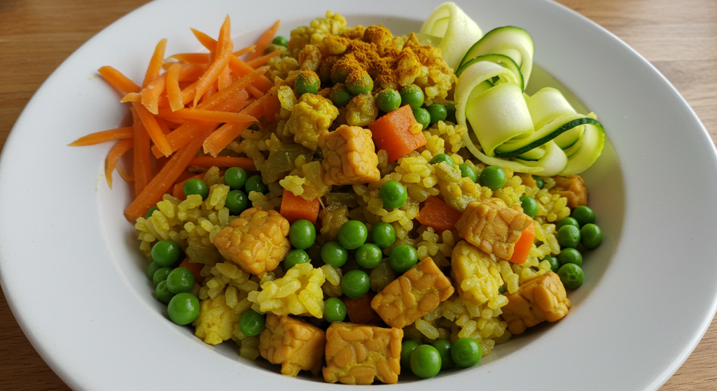 Risotto crémeux aux légumes du cycliste