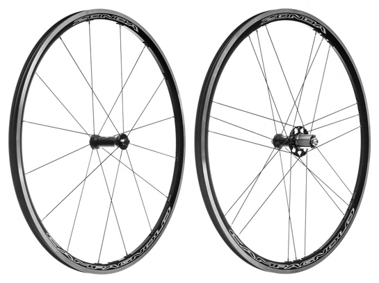 Paire de roues en aluminium Campagnolo Zonda C17