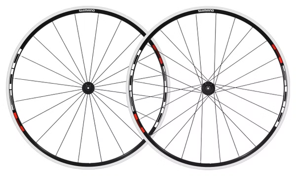 Paire de roues en aluminium Shimano R500
